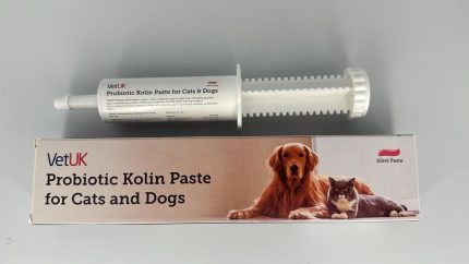 Vetuk Probiotic Kolin Paste for Cats and Dogs (60 ml)